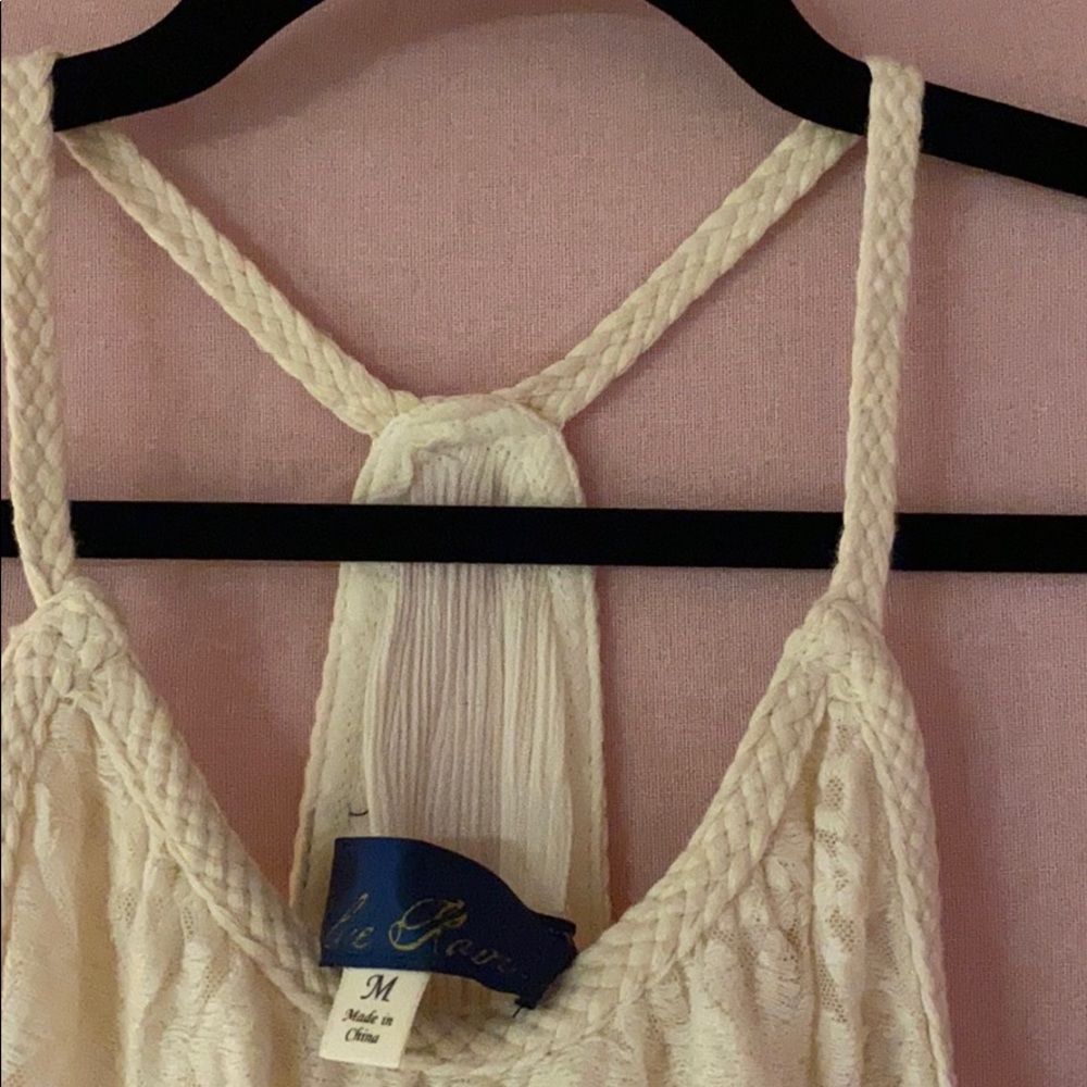 Cream Colored Tank Top - Picture 3 of 3